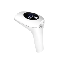 IPL Hair Removal Device with 900000 Flashes - 550-1200nm, 3-5J/cm2, 8 Levels, Auto/Manual Modes, 110-240V (Goggles, Razor, Epilator Included)
