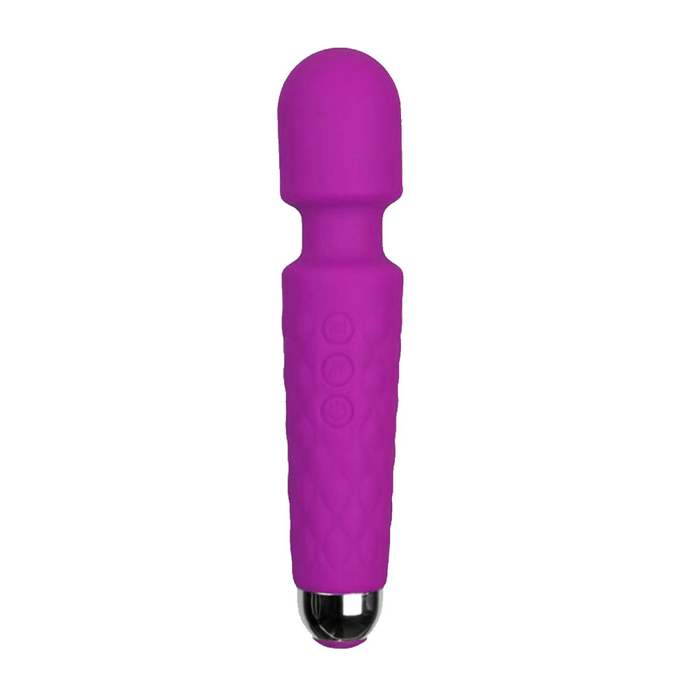 Purple (Purple) Personal Massager Multi Vibration Modes Quiet Handheld Rechargeable Massagers Stimulator Relieve Stress