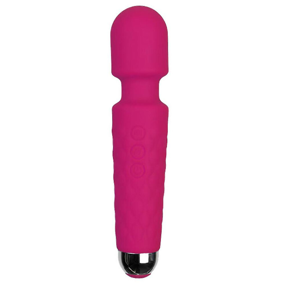 Red (Red) Personal Massager Multi Vibration Modes Quiet Handheld Rechargeable Massagers Stimulator Relieve Stress