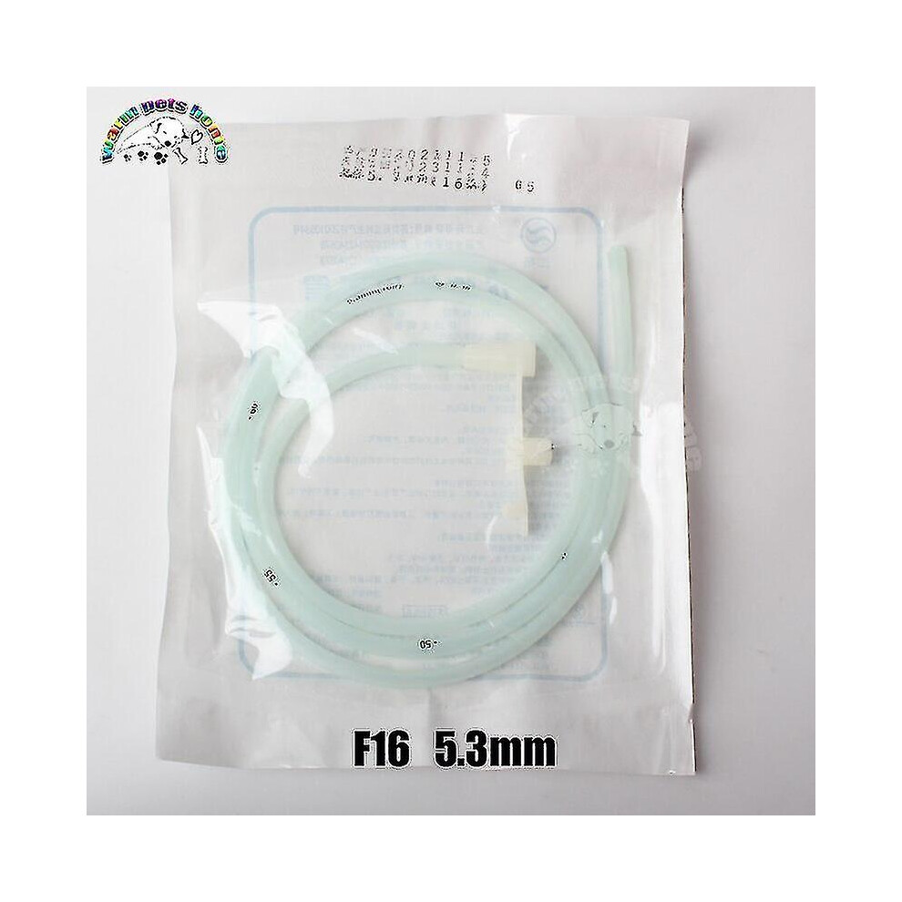 (F16 5.3mm) Stomach Tube With Centimeter Marks Dog Cat Animal Silicone Rubber Feeding Tube Veterinary Hospital Tools Discount