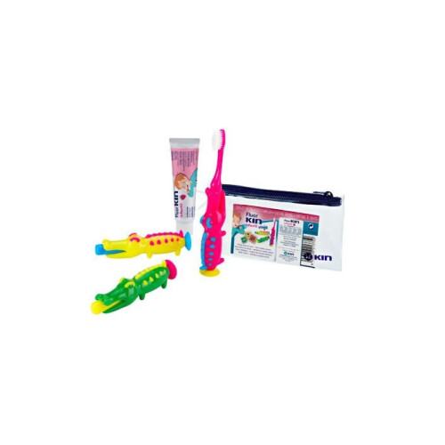 FLUORKIN INFANTIL VIAJE COCODRILO coffret 3 pz
