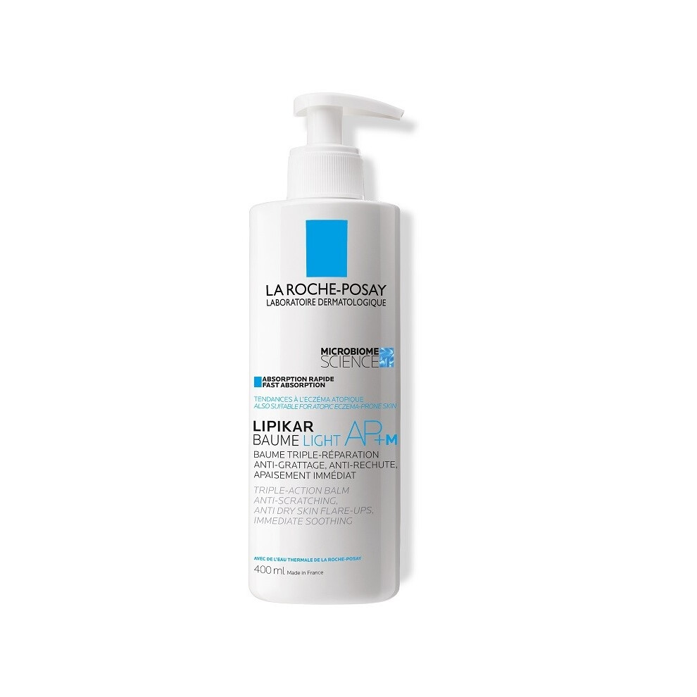 La Roche-Posay - Lipikar Baume Light AP+M Cream - Regenerační tělový balzám pro suchou a citlivou pokožku 400ml