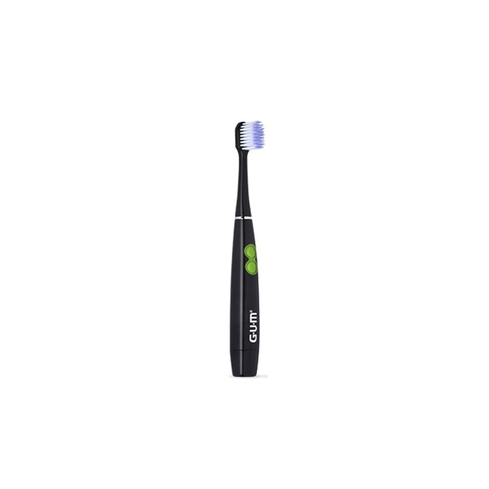 Gum Sonic Daily Black Battery Powered Brush 1U-image-OPC-PDXPJF9-NEW