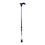 Corysan Adjustable Aluminium Crutch Blue 1U 1