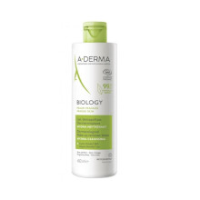 A-Derma Biology Lait Démaquillant Dermatologique Hydra-Nettoyant Bio 400ml
