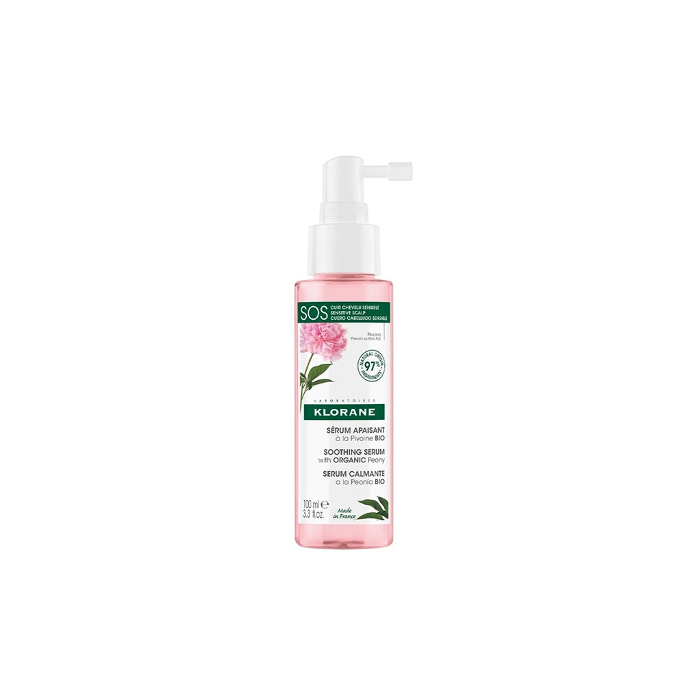Klorane Sos Soothing Serum With Peony Bio 100Ml