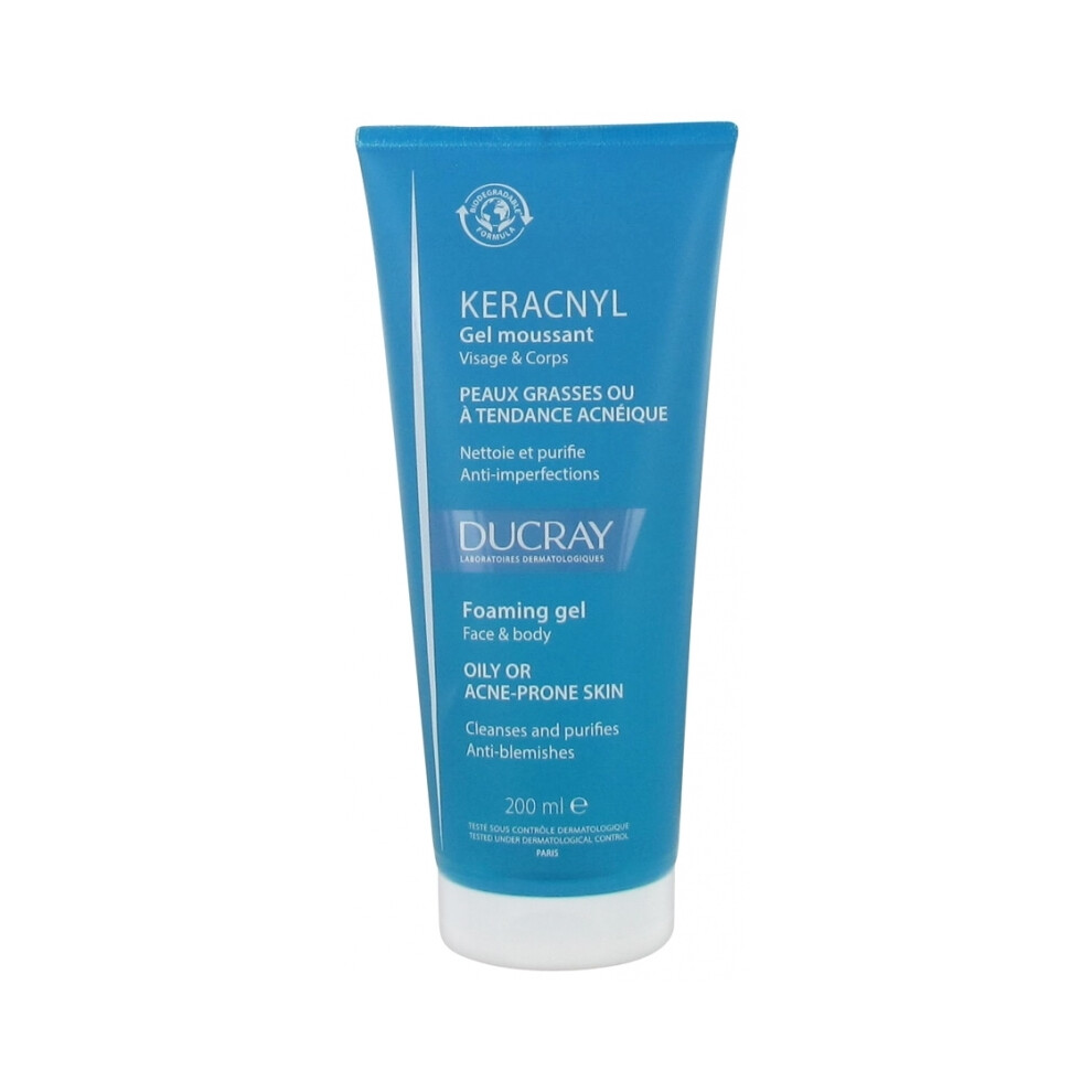 Ducray Keracnyl Cleansing Gel 200Ml