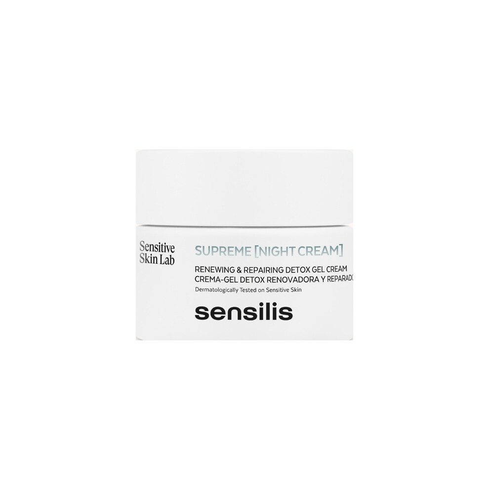 Sensilis Cream Supreme Renewal Detox Night 50Ml
