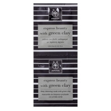 (8 ml) Express Beauty Mascarilla facial limpieza profunda con arcilla verde
