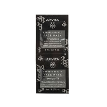 APIVITA - Mascarilla para piel joven y grasa Express Beauty con propóleo 2 x 8 ml