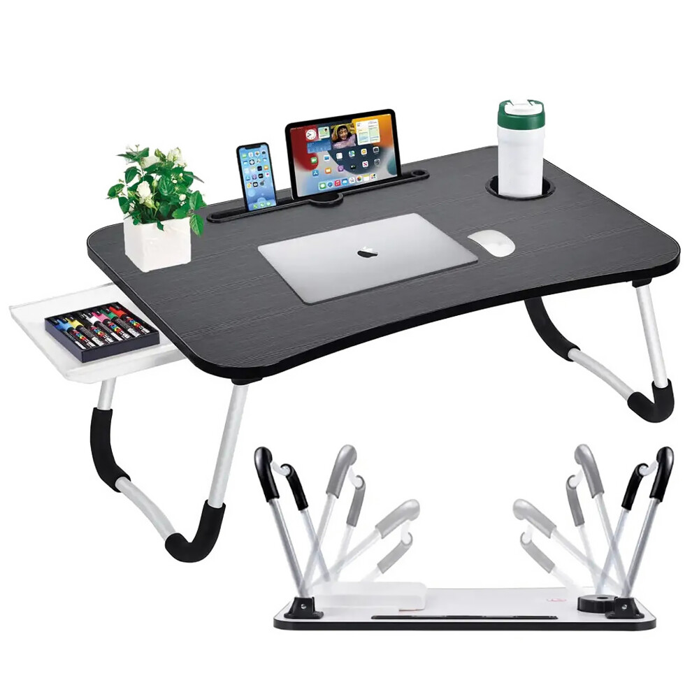 Portable Lap Desk for Bed and Sofa Foldable Laptop Bed Table Stand