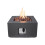 Field & Flame Aster Gas Fire Pit in Grey 1
