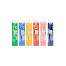 Cepillo de dientes - LACER - Color Negro - Para Adultos - Diseño Ergonómico