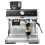 Gastroback Design Espresso Barista Pro 62616 - 15-bar programmable espresso machine with integrated conical grinder, hot water and 360 milk frother 1