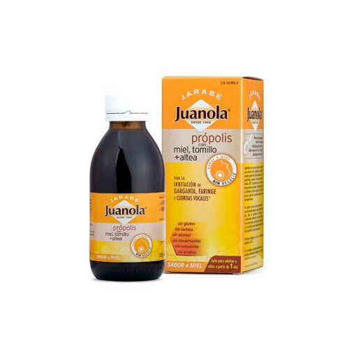 Juanola Propolis Honey Thyme Syrup 140ml
