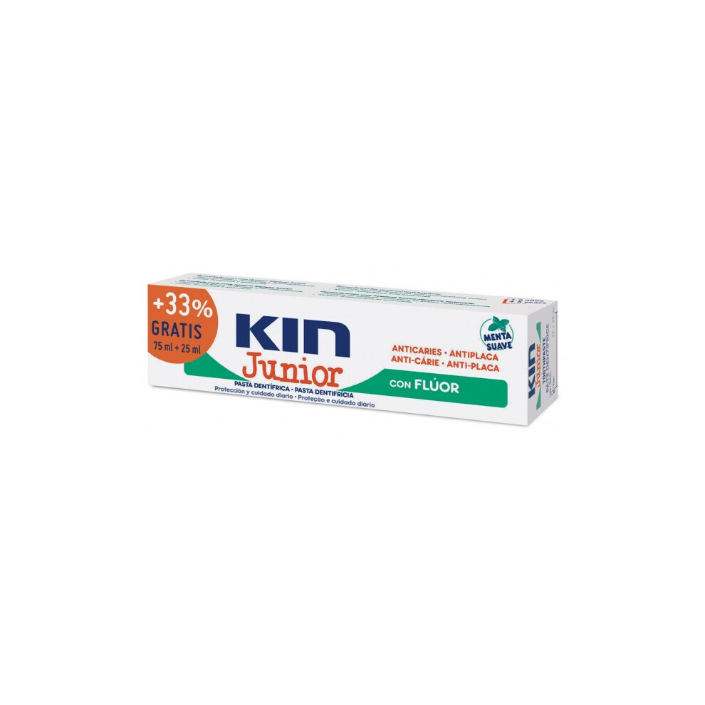 Kin Junior Mint Mild Toothpaste 75Ml+25Ml