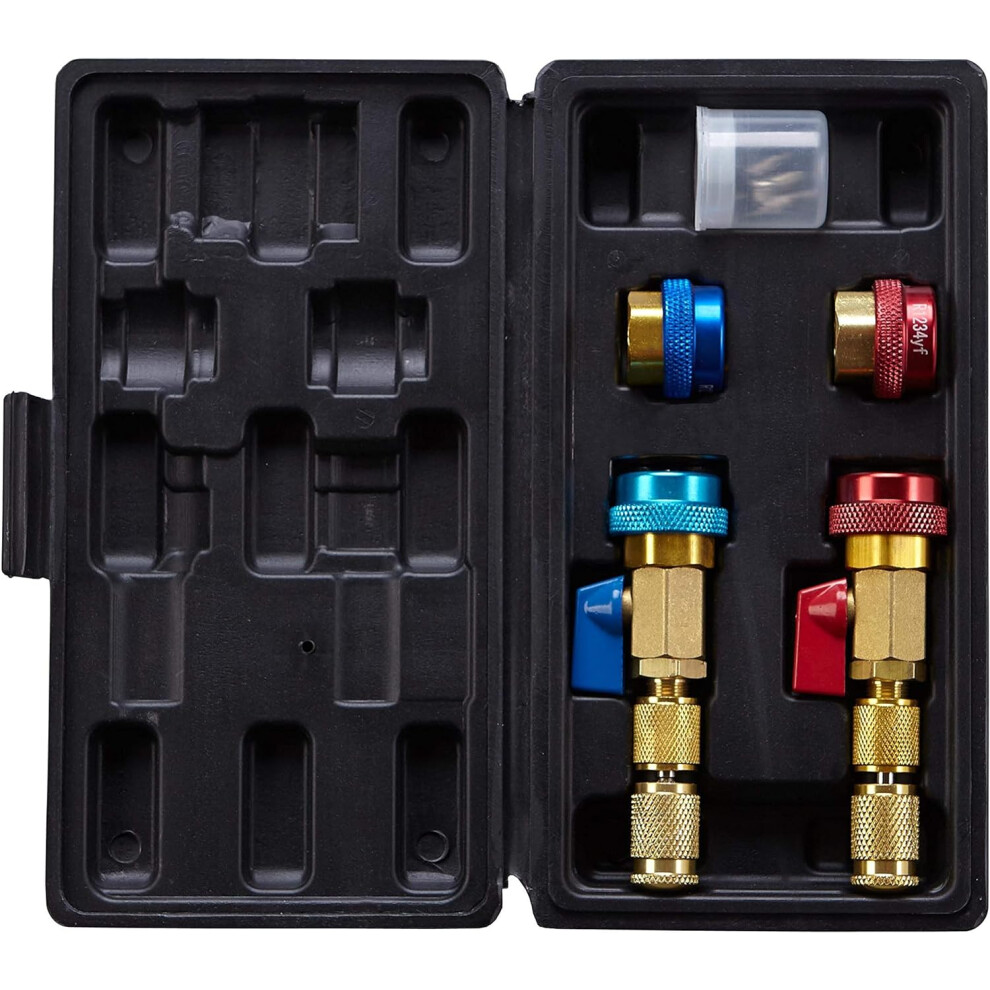 Lichamp Automotive Ac R134a R1234yf Valve Core Remover And Installer Tool Set, For Standard And Jra Valve Core Couplers 6935462221868