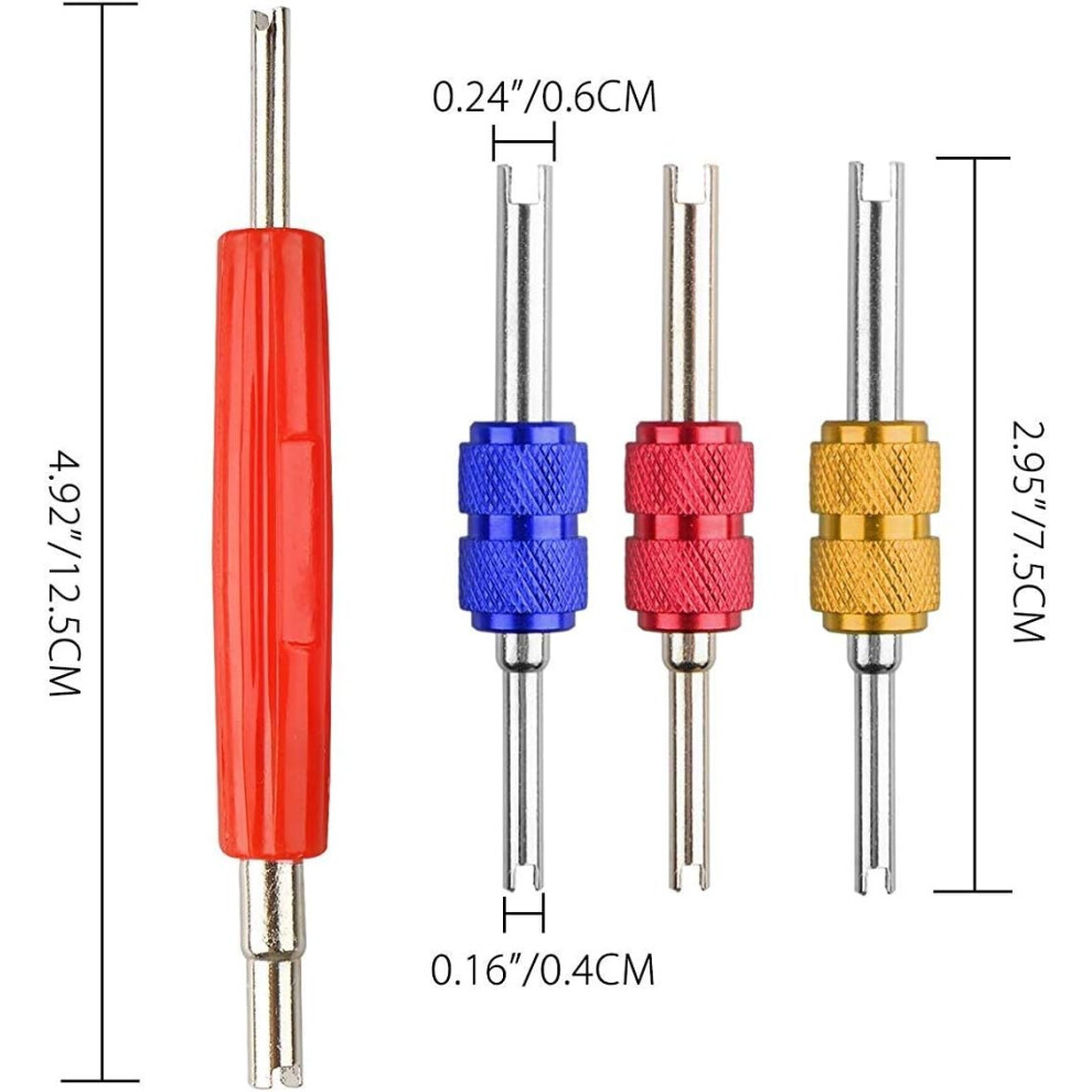 Diking R134a R12 A/C Hvac Air Conditioner Schrader Valve Stem Core Remover Tool (Remover Tool) 6935462221929