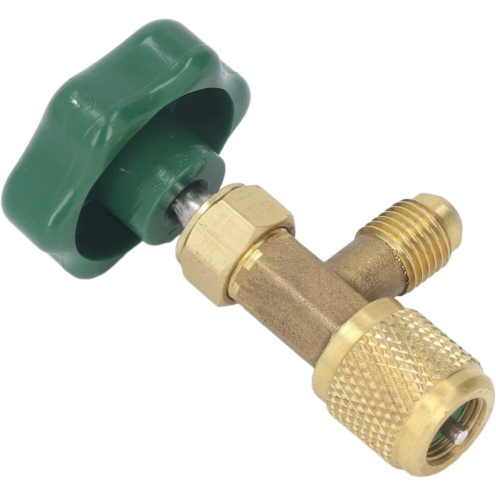 Heepdd Air Conditioning Refrigerant Air Conditioning Tools & Equipment Air Conditioning Line Repair Tools Valve Copper Abs Leak Proof 1/4In Sae Refrig 6935462222773