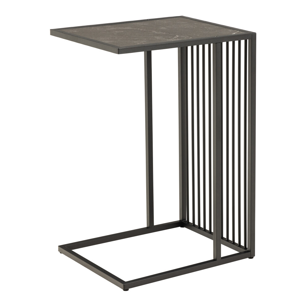 Net Furniture Black Strington Tall Side Table In