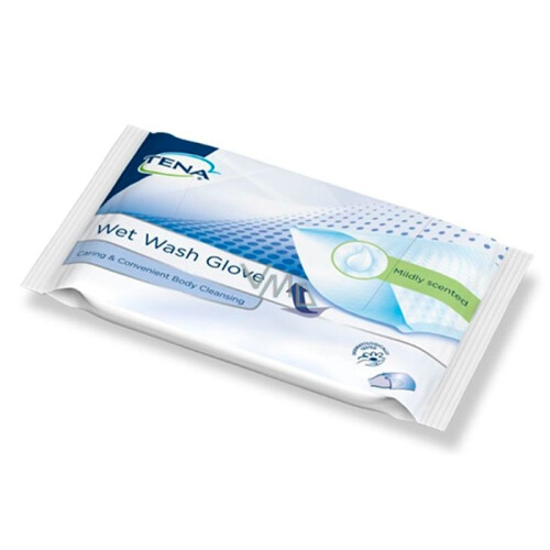 Tena Tena Wet Wash Glove 8U