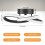 Black Nordic Flower-shaped LED Ceiling Light - 32W, 3 CCT, 5-10m2 Coverage, Easy Install 2