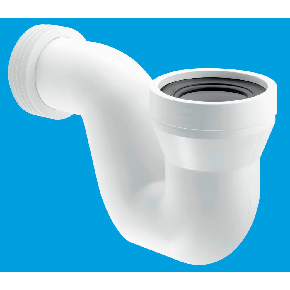 McAlpine P Trap Connector for Squatting Pan & Hoppers    WCTRAP4P