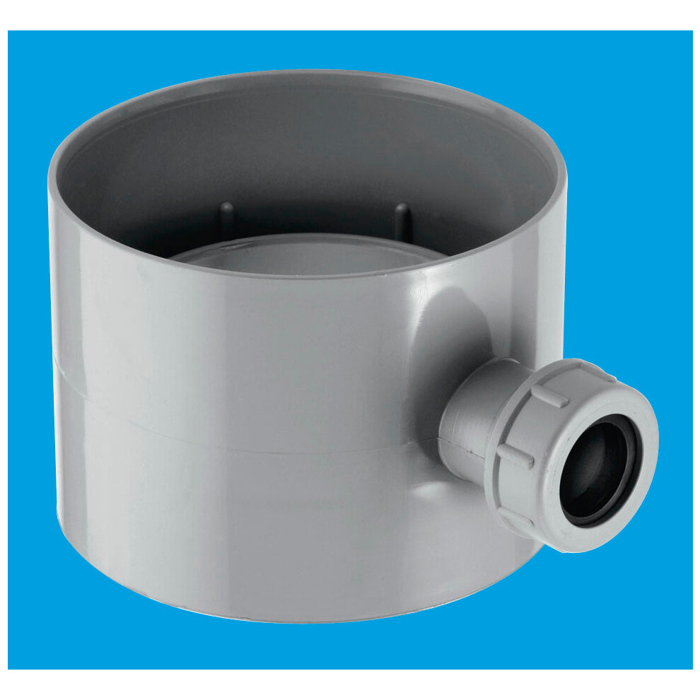 McAlpine CONTRAP1 Straight Socket Condensation Trap x 19/23mm condensation drain off connection