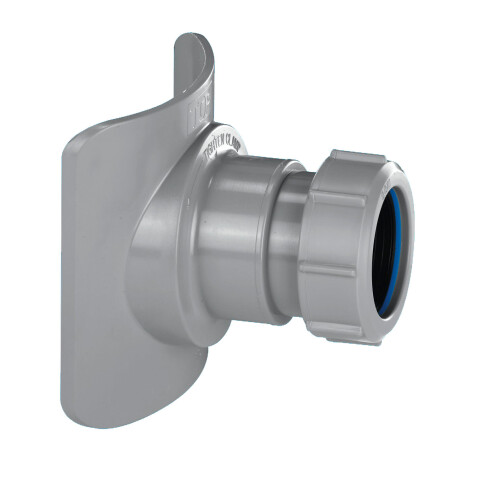 McAlpine McAlpine BOSSCONN82T-GR Grey Mechanical Soil Pipe Boss Connector