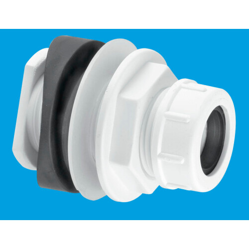 McAlpine McAlpine BOSSCONN-22MM Grey Mechanical Soil Pipe Boss Connector