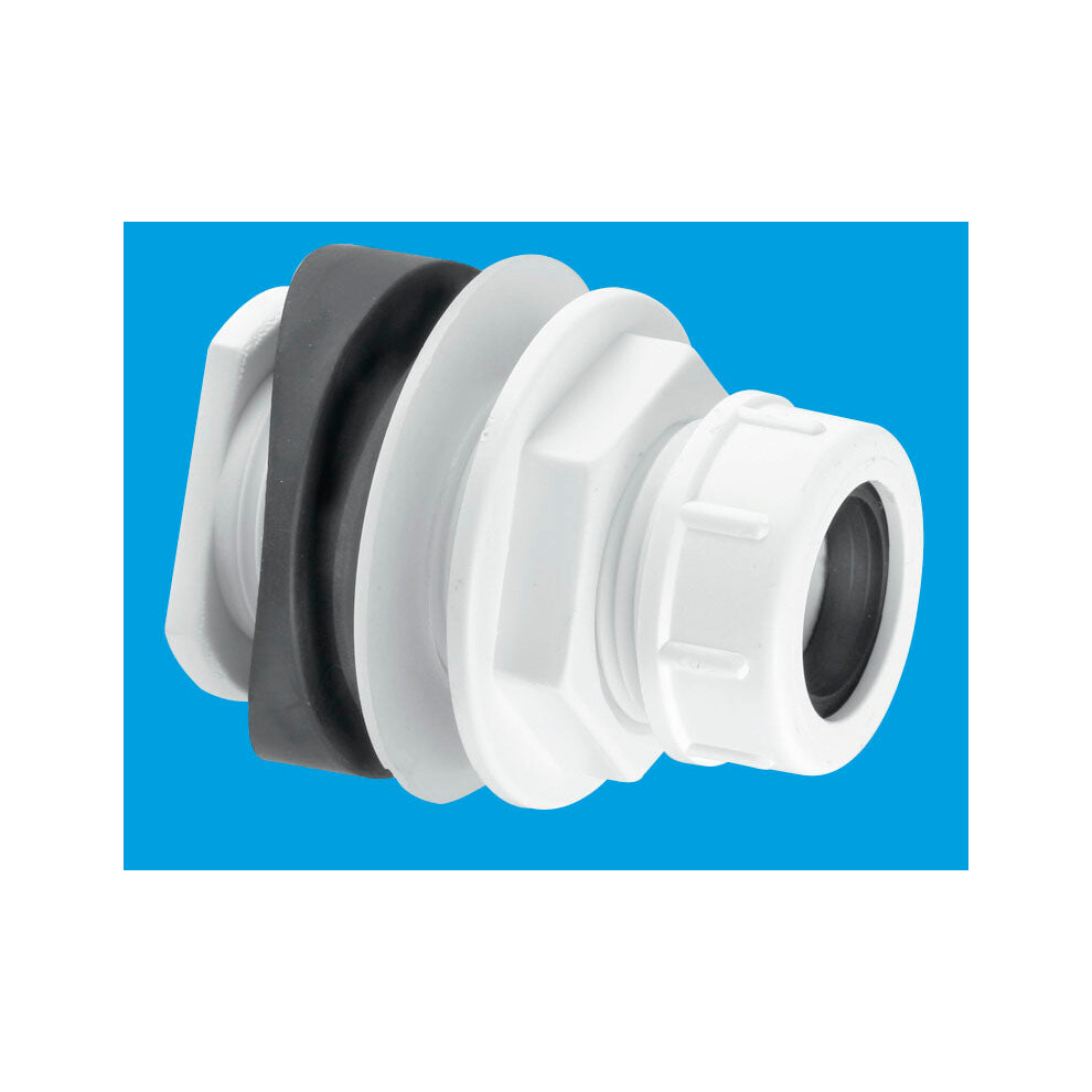 McAlpine BOSSCONN-22MM Grey Mechanical Soil Pipe Boss Connector