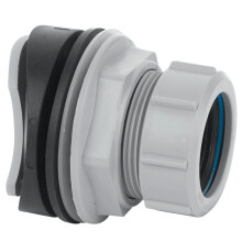 McAlpine Mechanical Soil Grey Boss Connector For Pipe 1.25'' BOSSCONN-1.25GR
