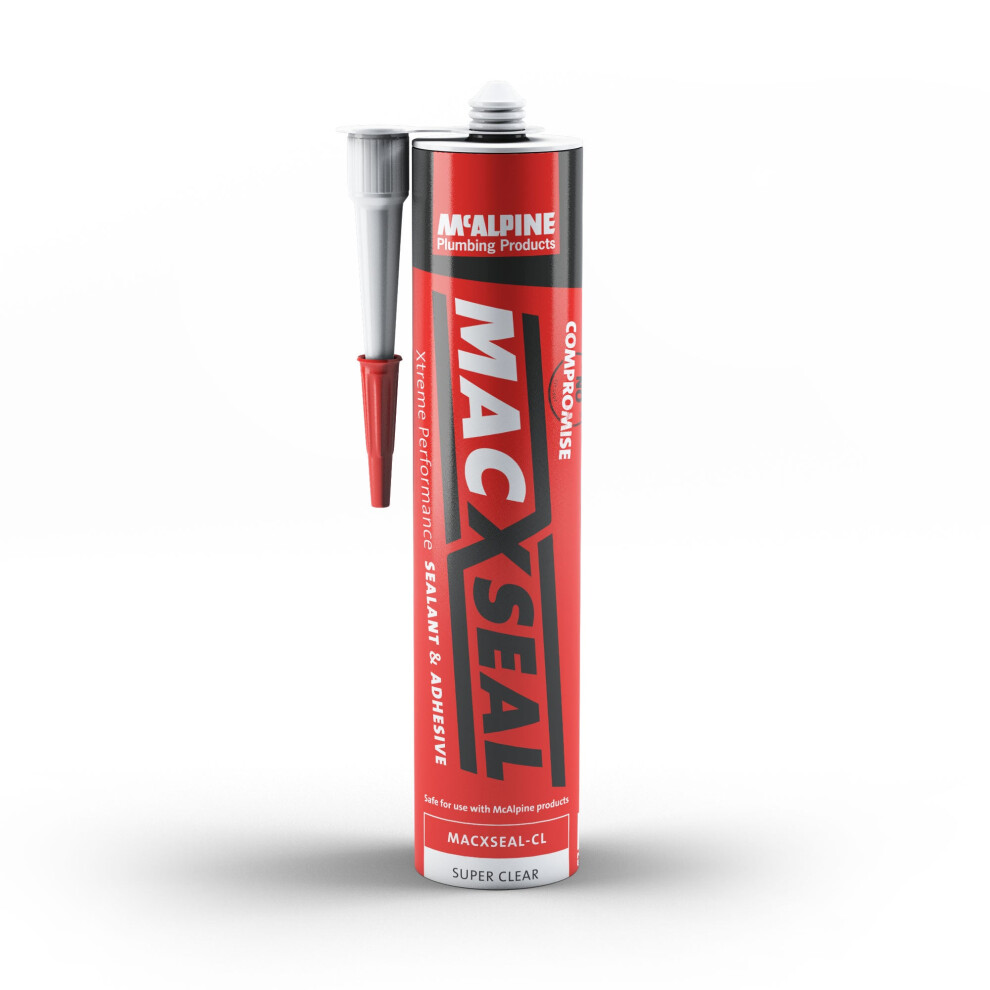 Mcalpine Macxseal-Cl Hybrid Sealant & Adhesive 290Ml Clear