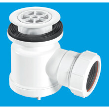 McAlpine STW1-R 19mm Water Seal Shower Trap with Universal Outlet