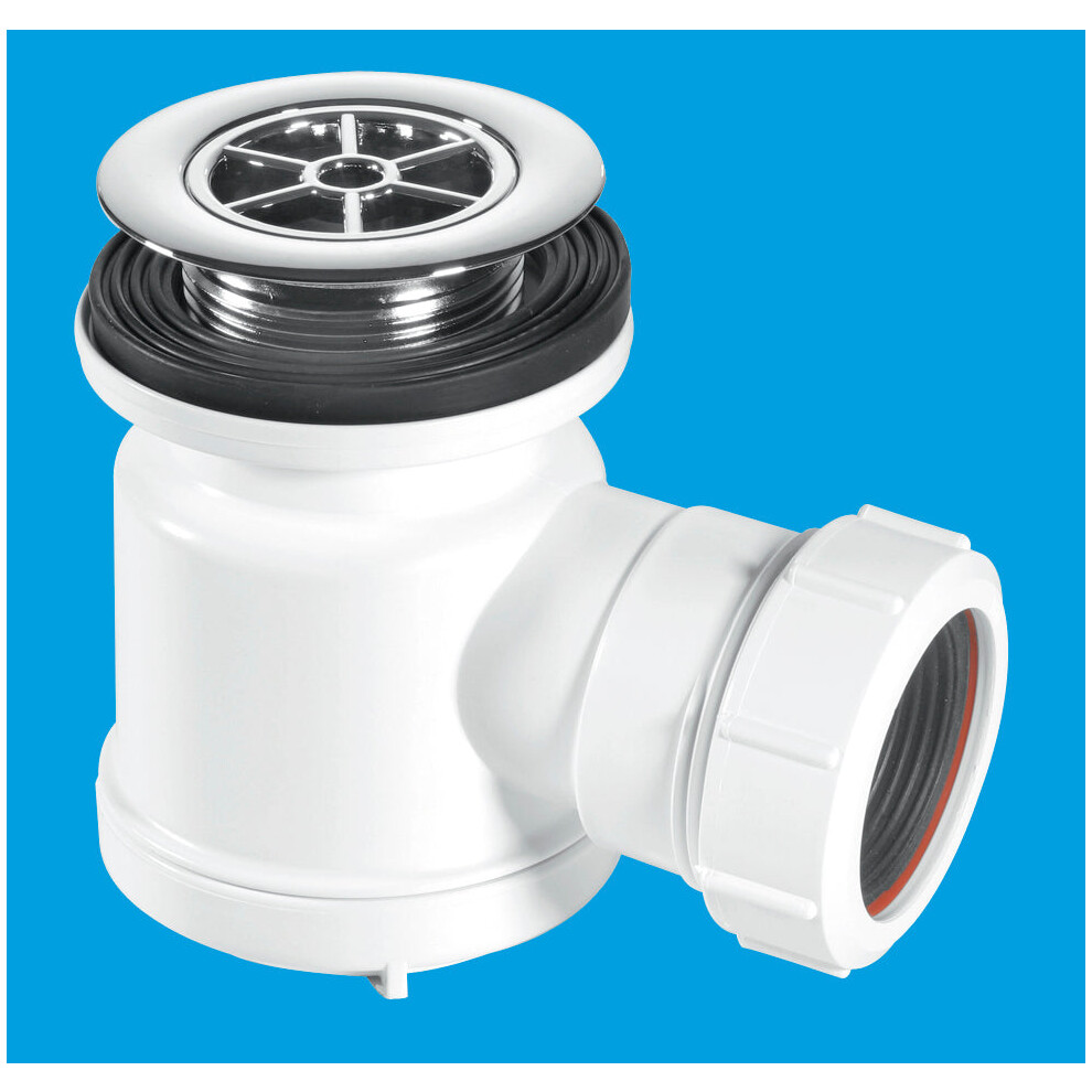 McAlpine STW3-R 19mm Water Seal Shower Trap with Universal Outlet