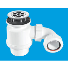McAlpine STW4-R 50mm Water Seal Resealing Shower Trap with Multifit Outlet