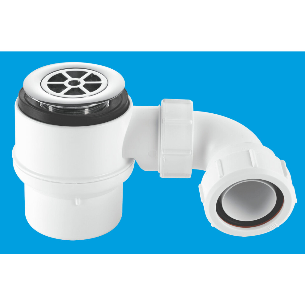 McAlpine STW4-95 50mm Water Seal Shower Trap with Universal Outlet