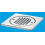 McAlpine McAlpine FGTOP6SS 150mm Square Stainless Steel Tile 1