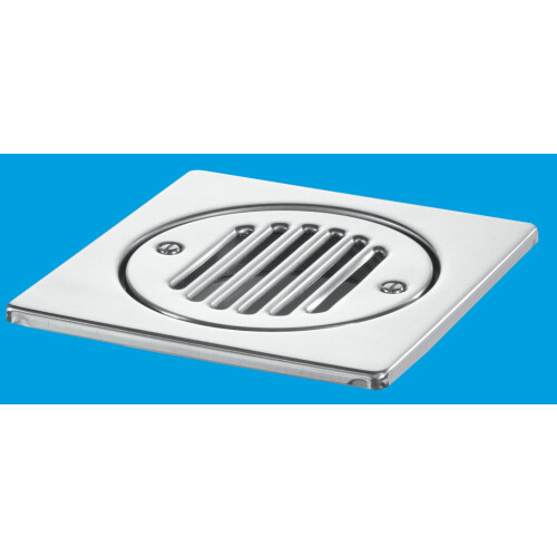 McAlpine McAlpine FGTOP6SS 150mm Square Stainless Steel Tile