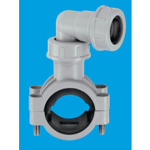 McAlpine CLAMP1GR Grey Pipe Clamp