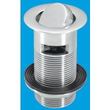 McAlpine CW60SP-CB Chrome Plated Swivel Basin Waste