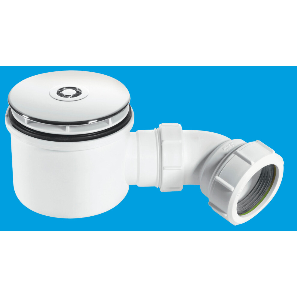 McAlpine ST90CP10-HP 2" 90mm Hi-Flow Shower Trap