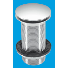 McAlpine CWU60-CB Chrome Plated Brass Clicker Basin Waste