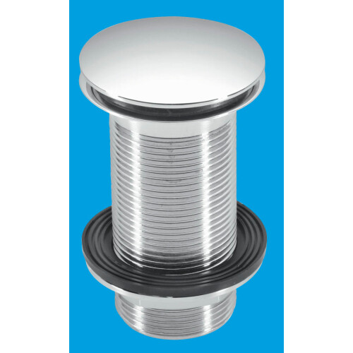 McAlpine McAlpine CWU60-CB Chrome Plated Brass Clicker Basin Waste
