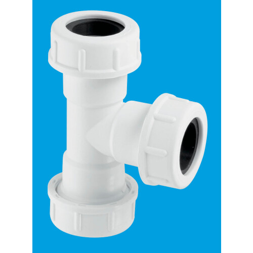 McAlpine McAlpine R3M ¾" x 3m length HDPE White Overflow Pipe