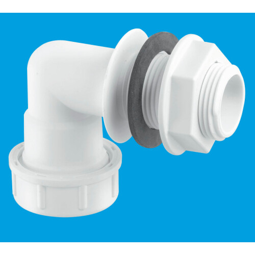 McAlpine McAlpine R5M 19/23mm Universal Bent Overflow Tank Connector