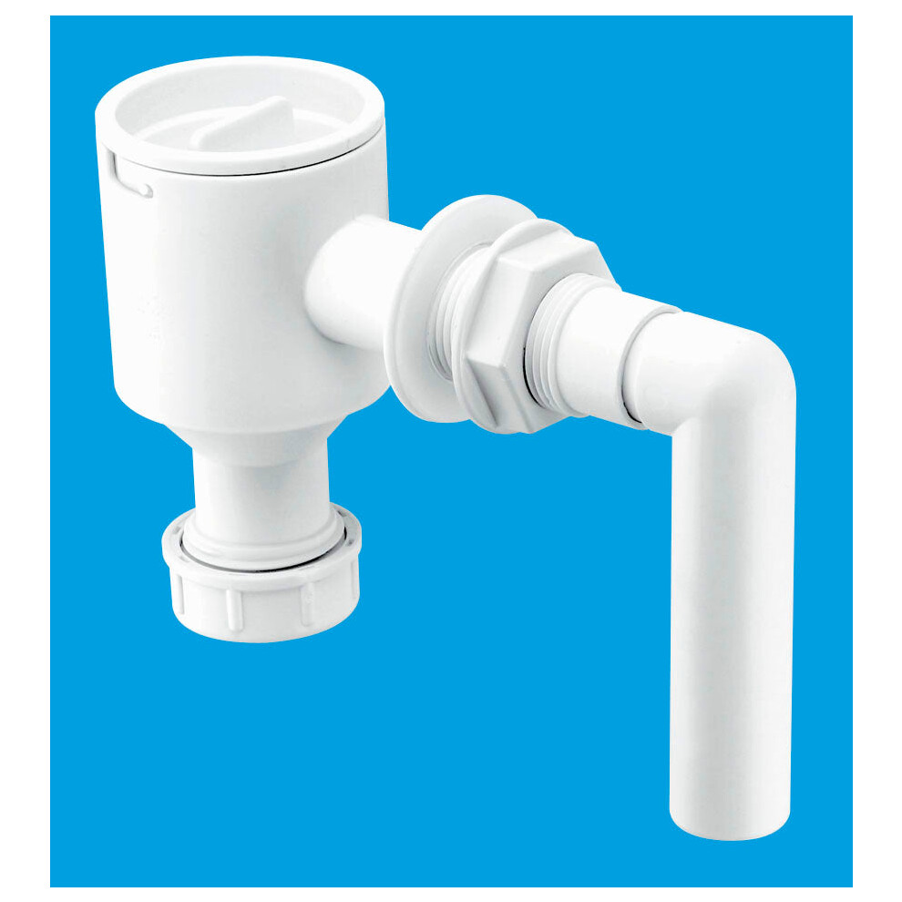 Mcalpine R30 ¾" Complete Screened Tank Overflow Connector