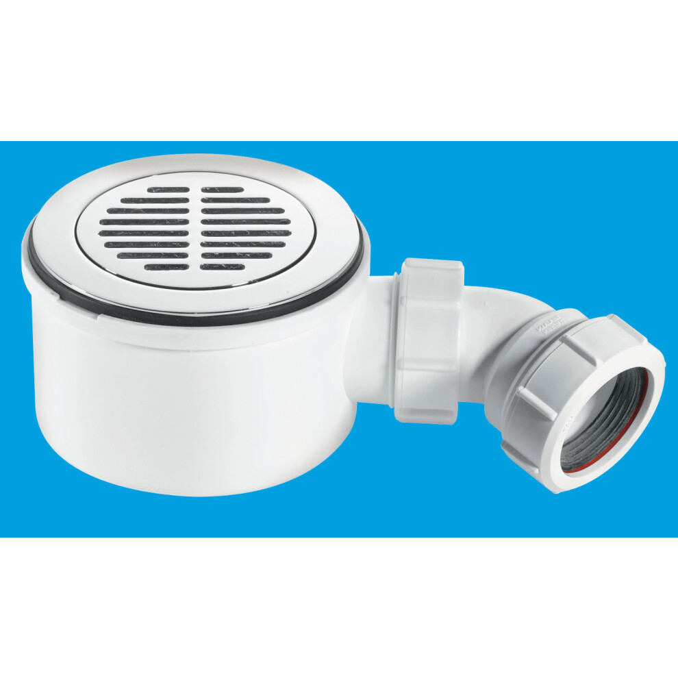 Mcalpine St90cpb-S-70 90Mm Shallow Shower Trap - 70Mm High 5036484043870
