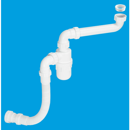 McAlpine McAlpine FLEXKIT1 1½" Plumbing Kit for Adjustable Height Basin/Sink