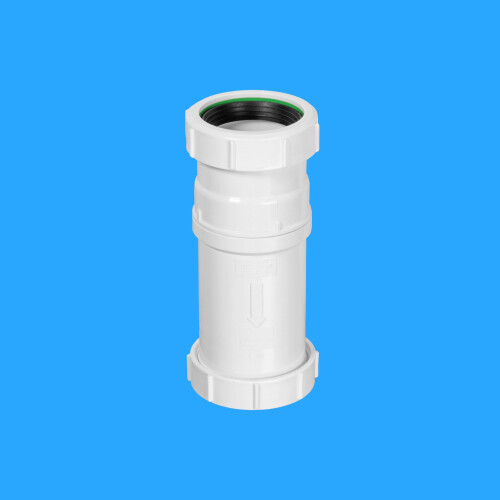 McAlpine McAlpine MACVALVE-4 2 in Self Closing Waste Valve, 2x2 Compression Connections